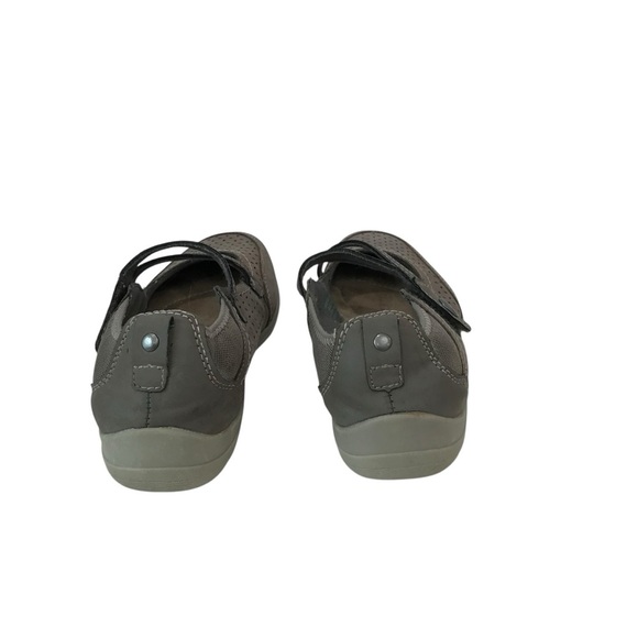 Earth Origins Shoes Womens 8 Taupe Mary Jane Flats Tiffany Comfort Leather - Picture 4 of 6